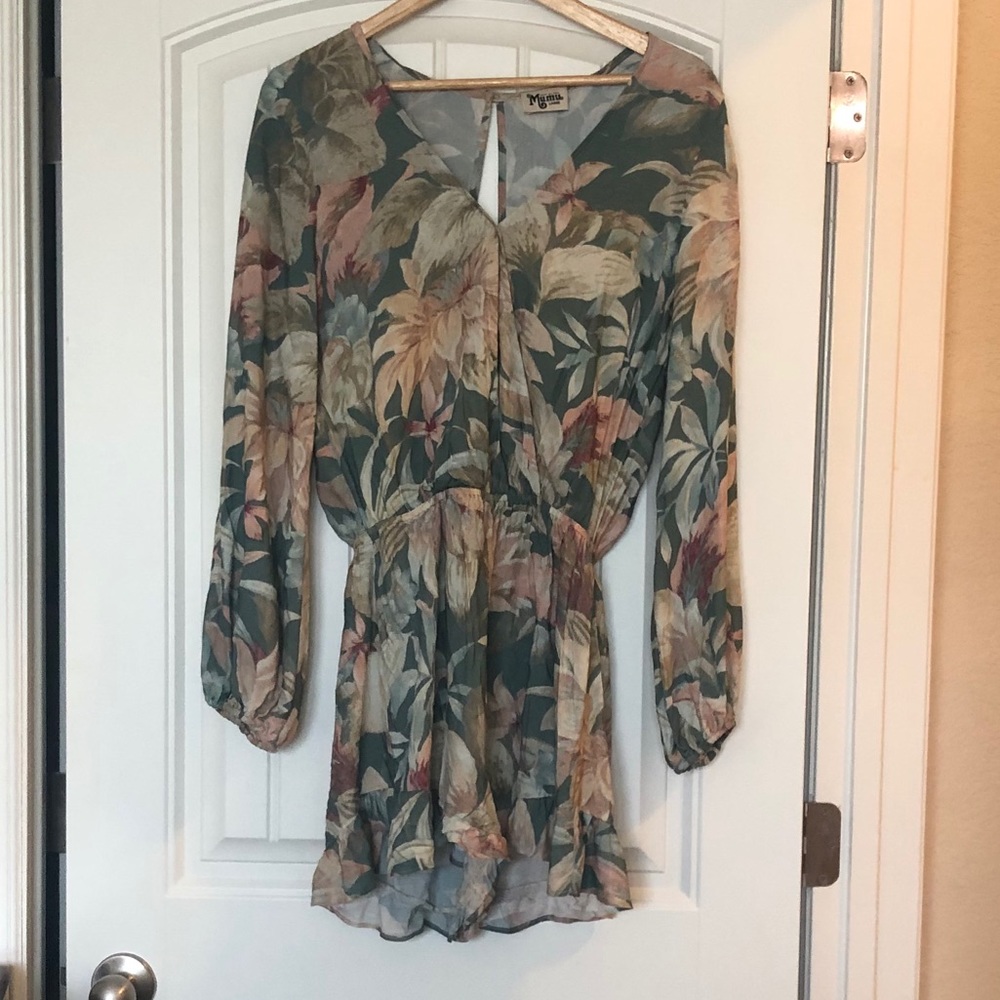 Show me your Mumu long sleeve romper
